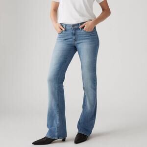 Levi’s Vintage Classic Bootcut Jean Women 10 Medium Wash Mid Rise Stretch Denim